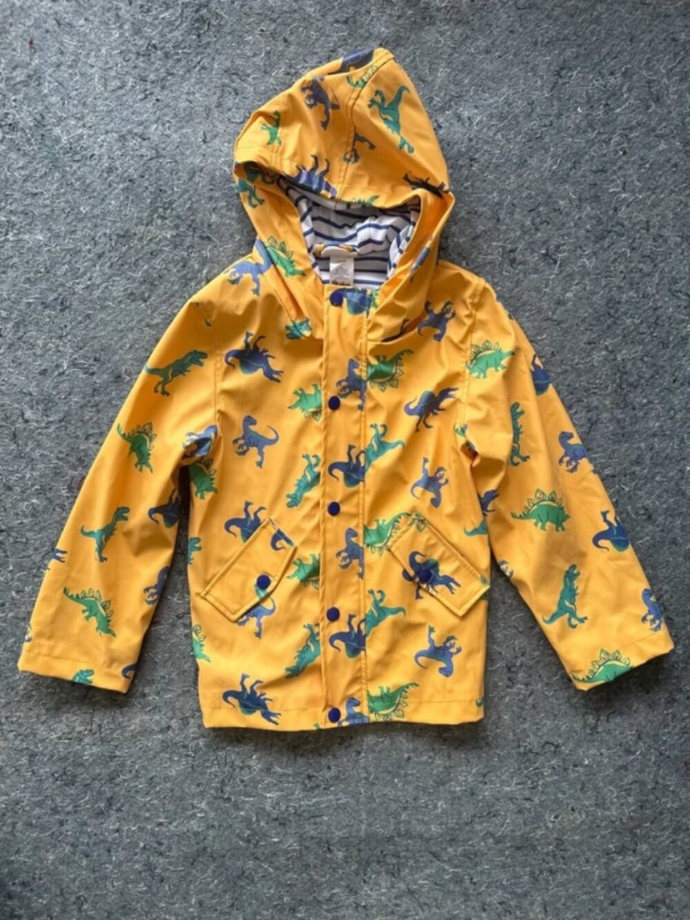 Berkley Jensen Kids Dinosaur Rain Jacket – Yellow